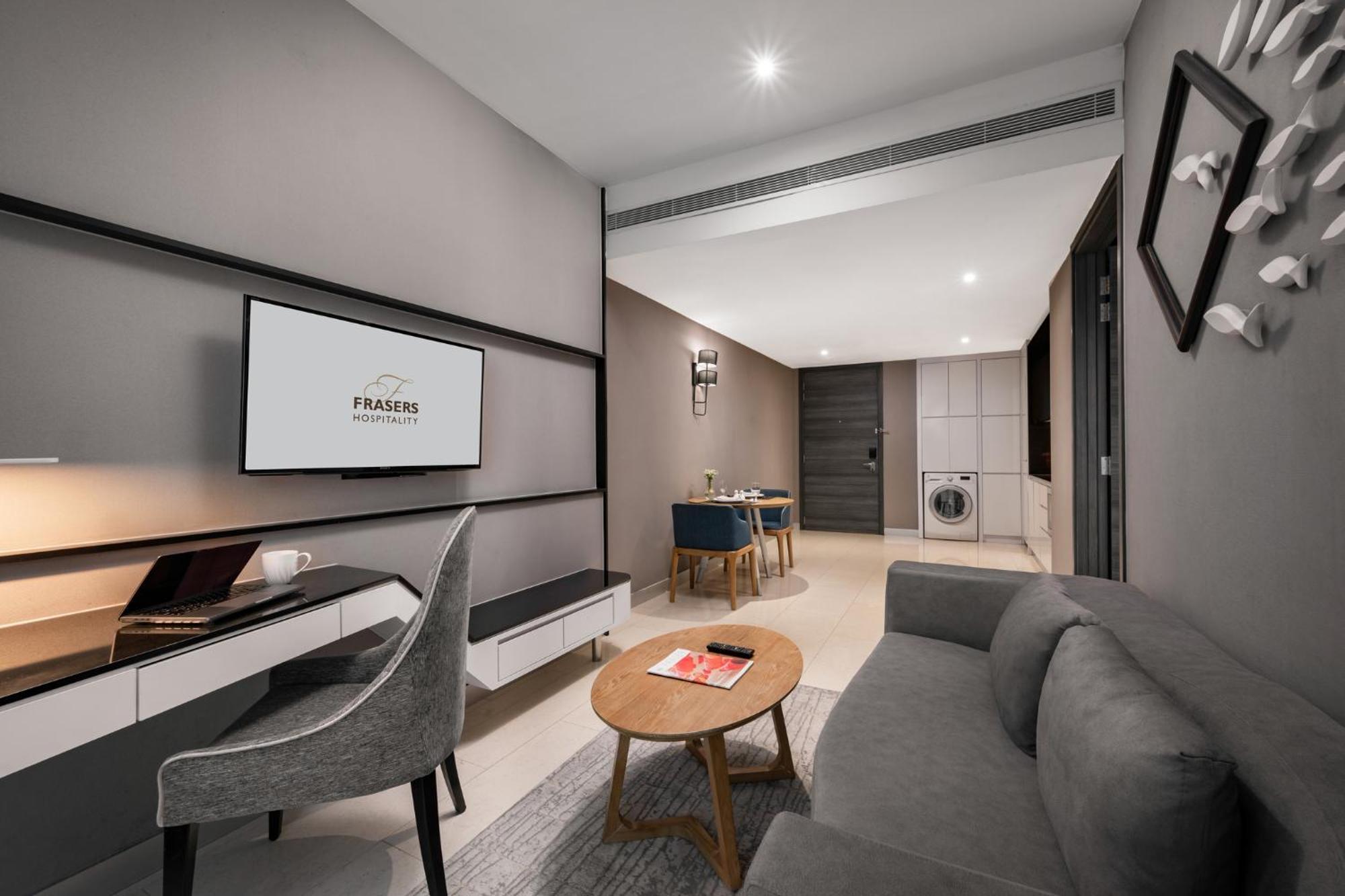 เฟรเซอร์ เพลซ ปูเตรี ฮาร์เบอร์ Hotel นุสาจายา ภายนอก รูปภาพ A typical 1-bedroom apartment