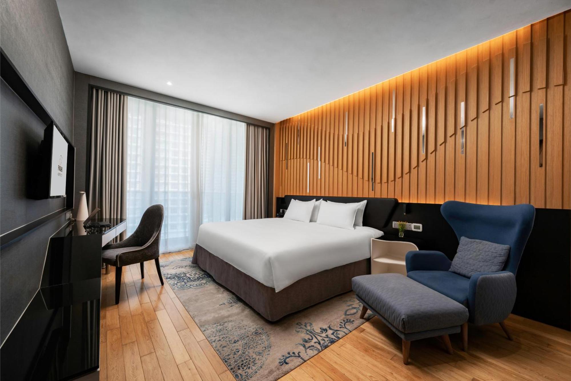 เฟรเซอร์ เพลซ ปูเตรี ฮาร์เบอร์ Hotel นุสาจายา ภายนอก รูปภาพ Deluxe Room